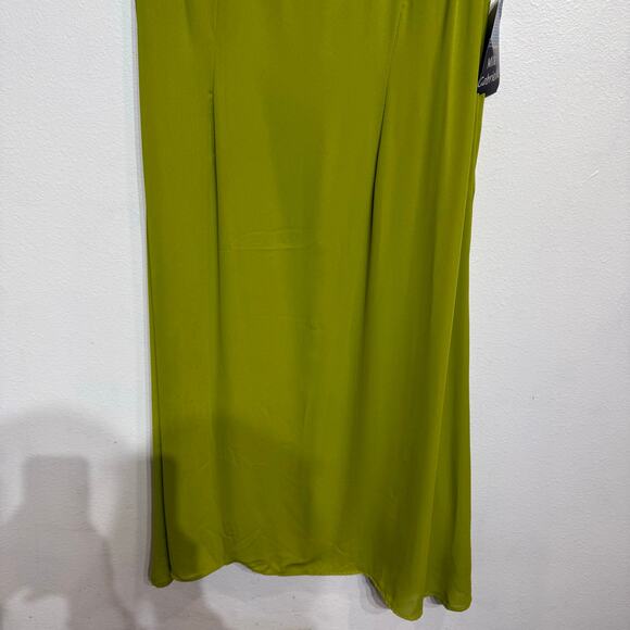 Mile Gabrielle Green Midi Dress Sz 24 NWT - Picture 3 of 11